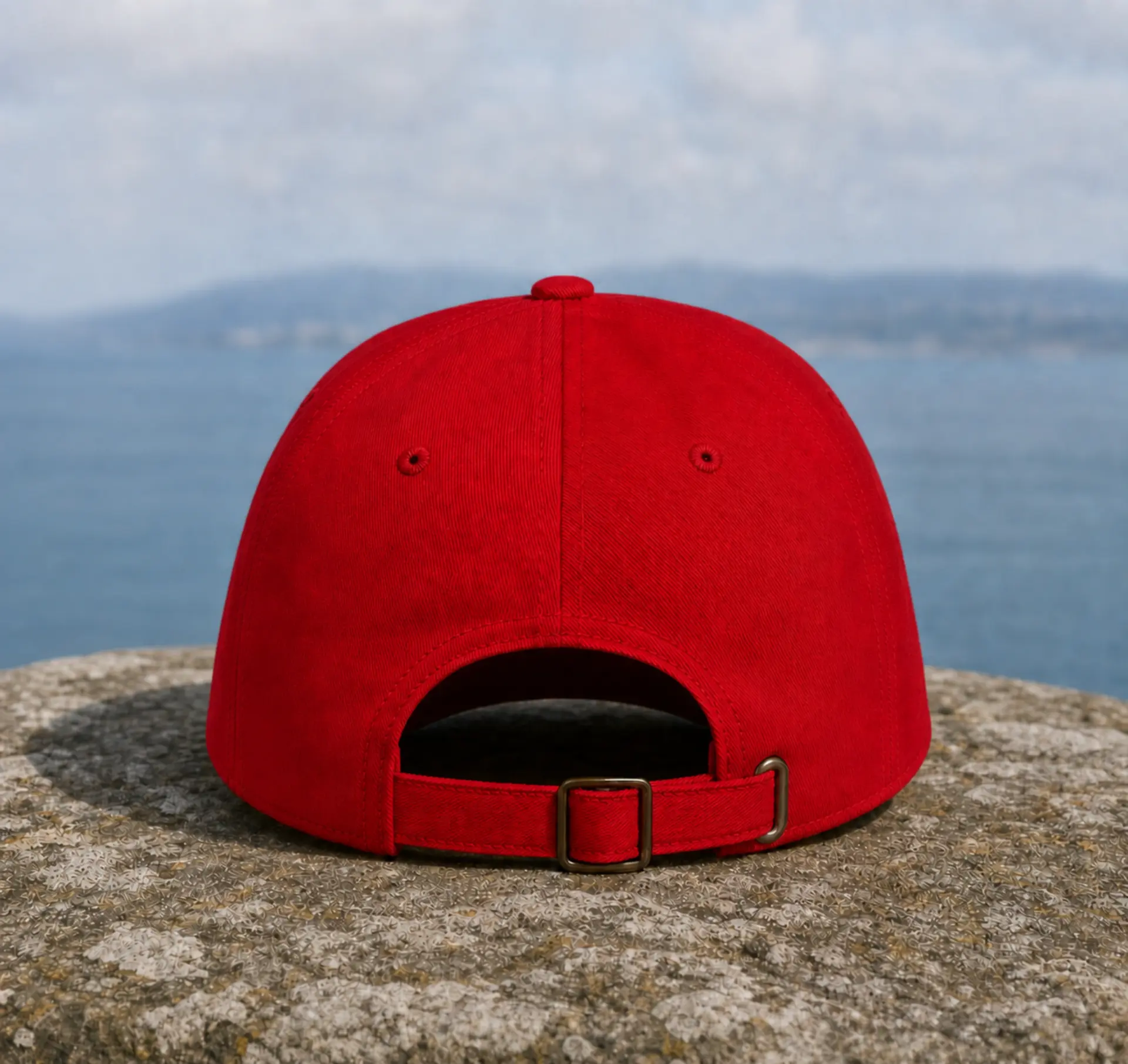 Gorra Make Ferrol Great Again vista trasera con hebilla ajustable